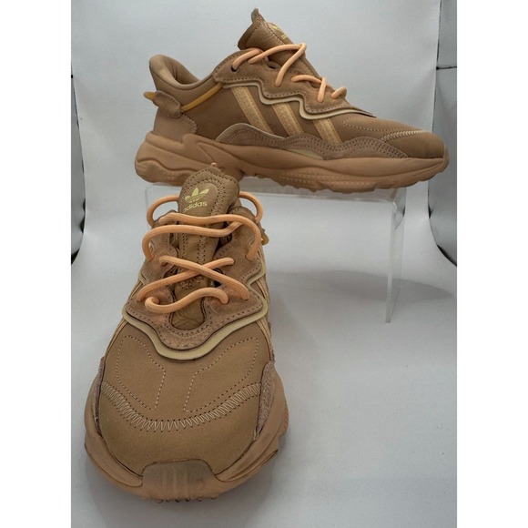 adidas Other - Adidas Ozweego Glow Orange Pale Nude Chunky Sneakers US Men 5.5 Womens 7 FZ1962